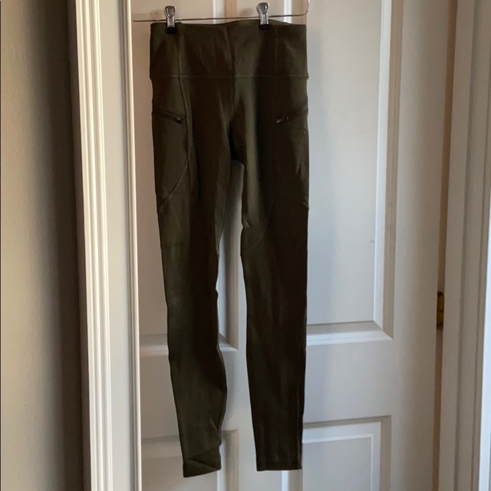 Olive Green Lululemon Leggings